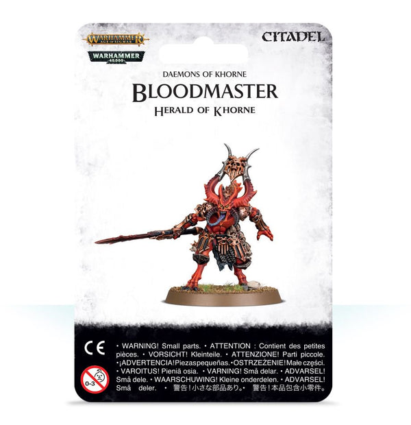 Bloodmaster, Herald of Khorne - Daemons of Khorne (Age of Sigmar) :www.mightylancergames.co.uk
