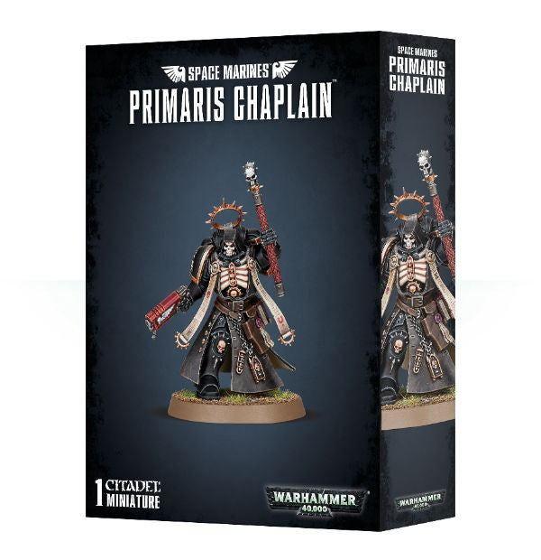 Primaris Chaplain - Space Marines (Warhammer 40k) :www.mightylancergames.co.uk