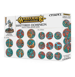 Shatterd Dominion 25mm & 32mm Round Bases (Age of Sigmar)