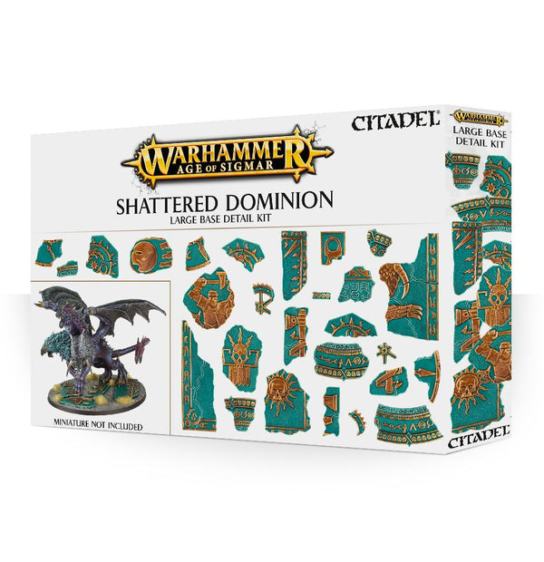 Age of Sigmar: Scenery - Shattered Dominion Large Base Detail Kit