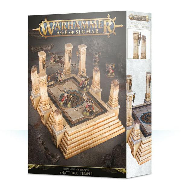 Shattered Temple - Scenery (Age of Sigmar) :www.mightylancergames.co.uk 