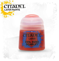 Citadel Layer Paint - Evil Sunz Scarlet  (12ml)