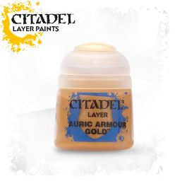 Citadel Layer Paint - AURIC ARMOUR GOLD  (12ml)