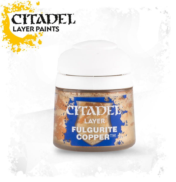 Citadel Layer Paint - Fulgurite Copper (12ml): www.mightylancergames.co.uk
