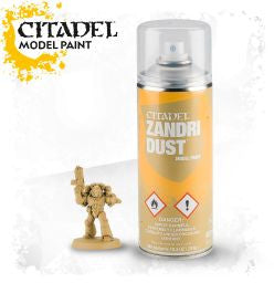 Citadel spray paint - ZANDRI DUST SPRAY: www.mightylancergames.co.uk