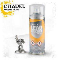 Citadel Model Paint - Leadbelcher Spray: www.mightylancergames.co.uk