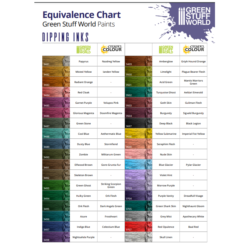 Dipping Inks Set 06 Purple/Violet - Green Stuff World