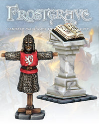 Frostgrave - Armour Rack & Lantern: www.mightylancergames.co.uk