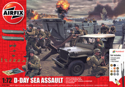 75th Anniversary D-Day Sea Assault Set - Airfix 1:72 (A50156A)