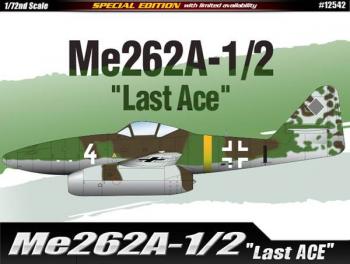 Me262A-1/2 "Last Ace" Limited Edition - Academy 1:72