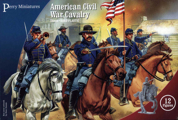 American Civil War Cavalry ( box of 12 figures) - Perry Miniatures