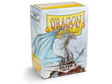 Dragon Shield Silver Matte– 100 Standard Size Card Sleeves