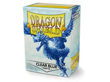 Dragon Shield Matte Clear Blue  Card Sleeves