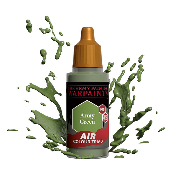 Army Green Warpaint Air 18ml Mid - The Army Painter