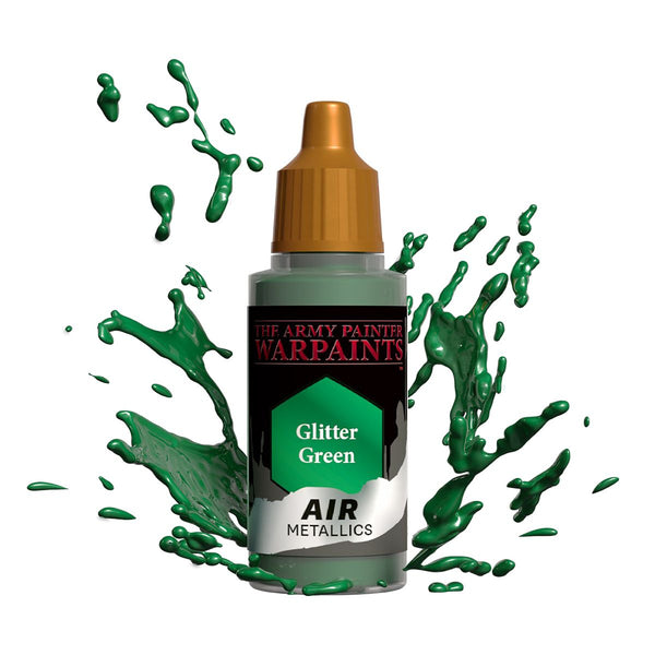 Glitter Green Metallic Warpaint Air - 18ml The Army Painter