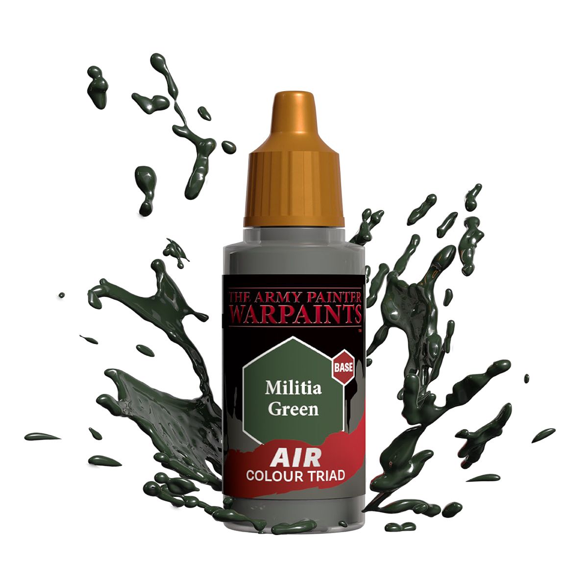 Militia Green Warpaint Air 18ml Base - The Army Painter