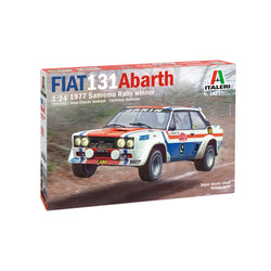 Fiat 131 Abarth - Italeri 1/24 Scale Rally Car Kit