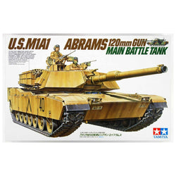 US M1A1 Abrams Main Battle Tank - Tamiya (1/35) Scale Models