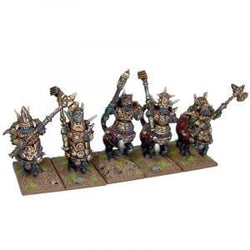 Abyssal Dwarf Halfbreeds Regiment - Abyssal Dwarves (Kings of War) :www.mightylancergames.co.uk