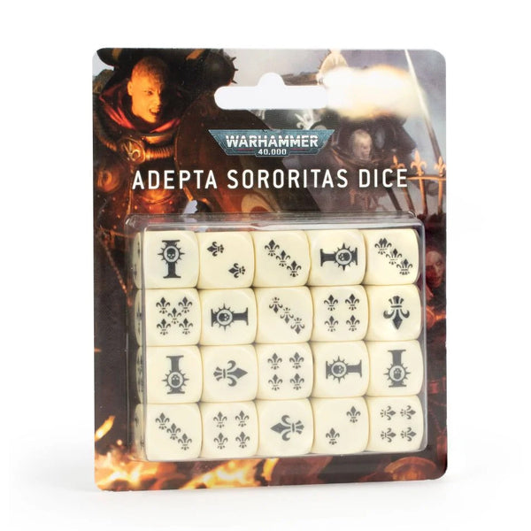 Adepta Sororitas Gaming Dice Warhammer 40k