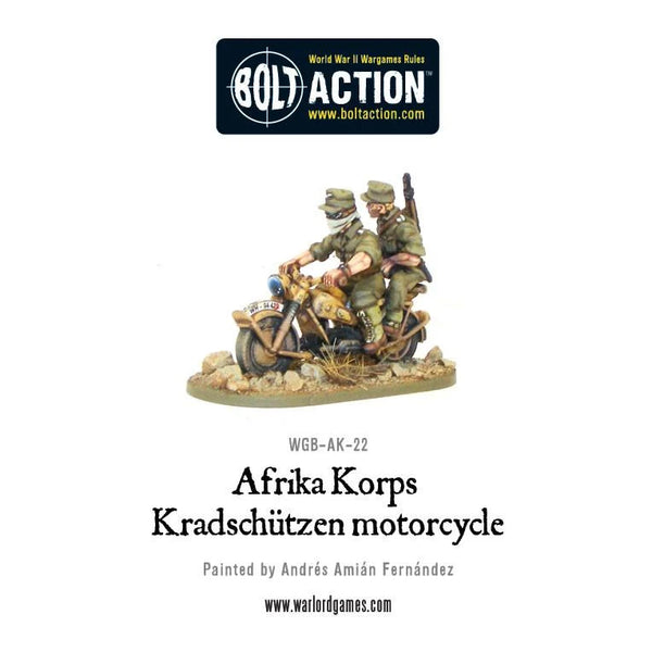 Afrika Korps Kradschutzen Motorcycle