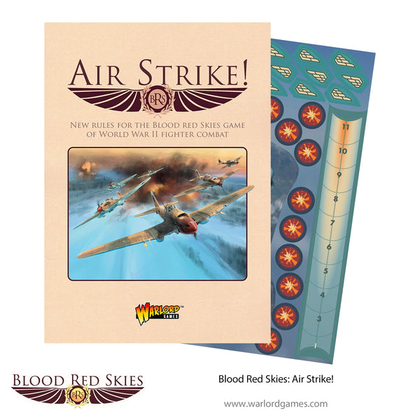 Air Strike! Blood Red Skies Expansion Book