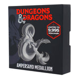 Silver D&D Ampersand Medallion - Dungeons & Dragons