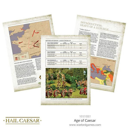 Hail Caesar - Age of Caesar Supplement :www.mightylancergames.co.uk 