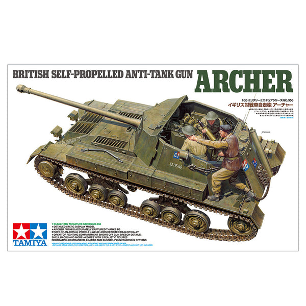 Archer Bristish Anti-Tank Gun - Tamiya (1/35) Scale Models