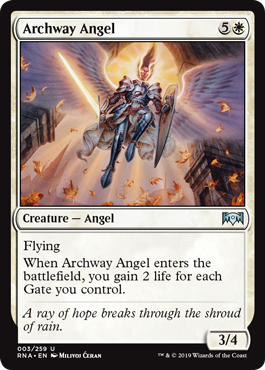 Archway Angel - Ravnica Allegiance MTG Single Card