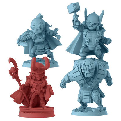 Marvel United Tales of Asgard Miniatures