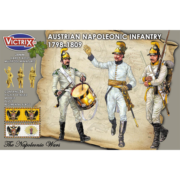 Austrian Napoleonic Infantry Miniatures - Victrix