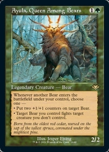 Ayula, Queen Among Bears Etched Retro Foil
