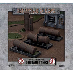 Battlefield in a Box: Gothic Industrial Storage Tanks (BB601) Mighty lancer games