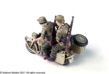 German Motorcycle R75 with Sidecar - North African Campaign (Rubicon 280052) :www.mightylancergames.co.uk