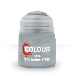 Iron Hands Steel Base Paint (12ml) - Citadel Colour