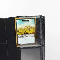 Gamegenic Side Loading 18 Pocket Trading Card Page Black