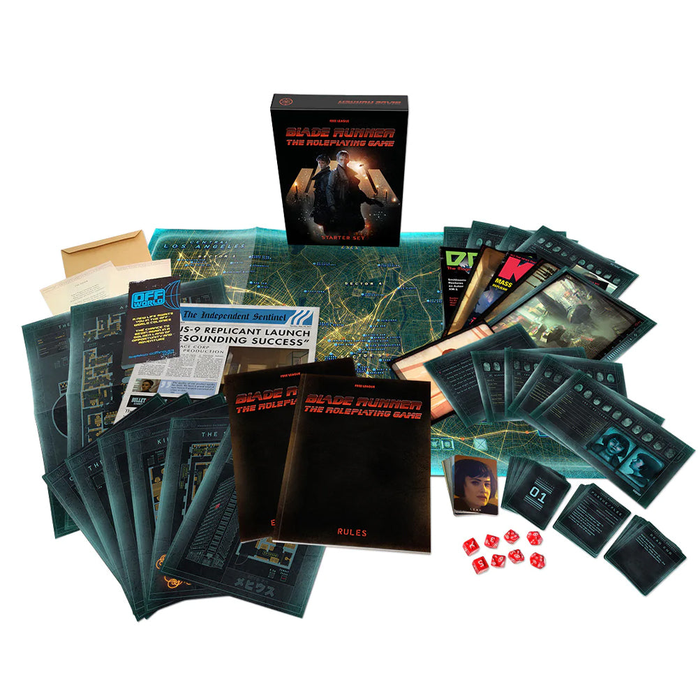 What's Inside the Blade Runner RPG Starter Set?