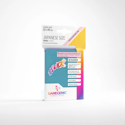 Petrol Blue Japanese Sized TCG Sleeves