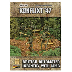 British Automated Infantry With HMG Konflikt 47 Minis