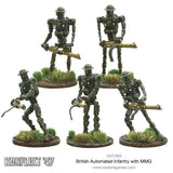 Painted Konflikt 47 British Automated Infantry With HMG