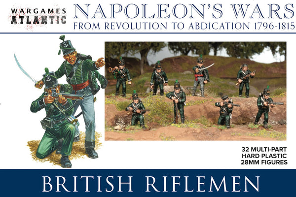 British Riflemen - Wargames Atlantic - Napoleon's Wars