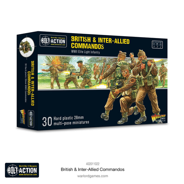 British & Inter Allied Commandos (Bolt Action)
