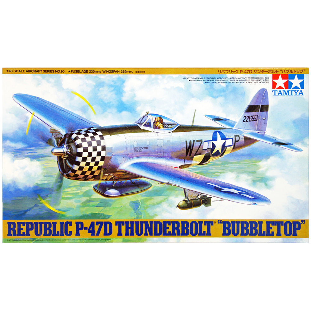 Republic P-47D Thunderbolt "Bubbletop" - Tamiya 1/48 Scale