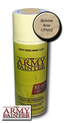 Colour Primer Spray - Skeleton Bone (The Army Painter) :www.mightylancergames.co.uk 