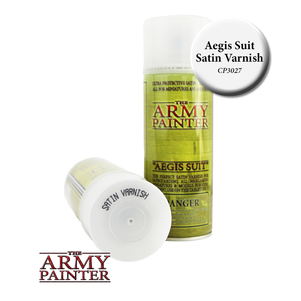 Colour Primer Spray - Aegis Suit Satin Varnish (The Army Painter)