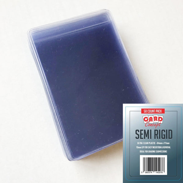 Semi Rigid Card Savers - Card Concept TCG Protectors