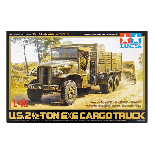 Tamiya US 2 1/2 Ton Cargo Truck Kit 1/48