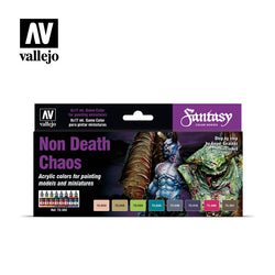 Non Death Chaos Game Colour Paint Set - Vallejo Acrylics