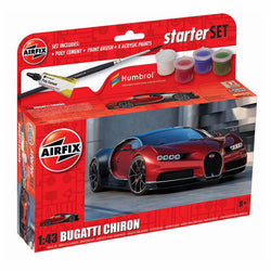 Bugatti Chiron Airfix Starter Set - 1:43 Scale Model